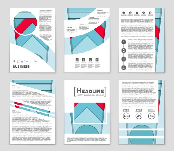 Ensemble d'arrière-plan vectoriel abstrait. Pour la conception de modèles d'art , — Image vectorielle