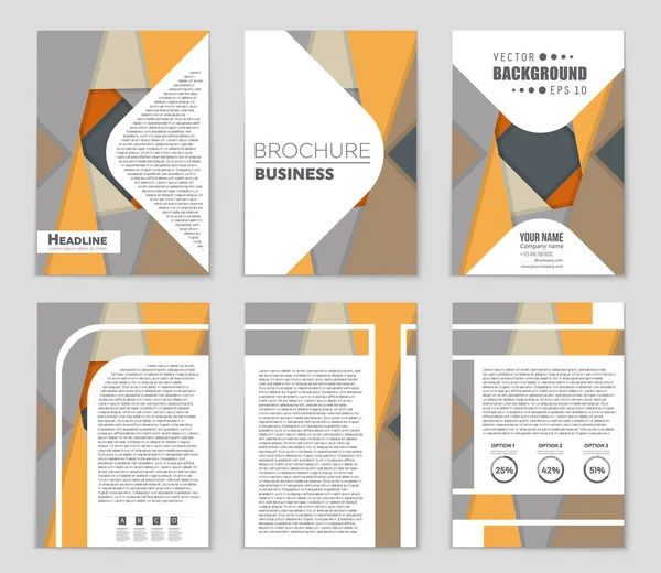 Abstract a4 brochure cover design. Template for banner, business card