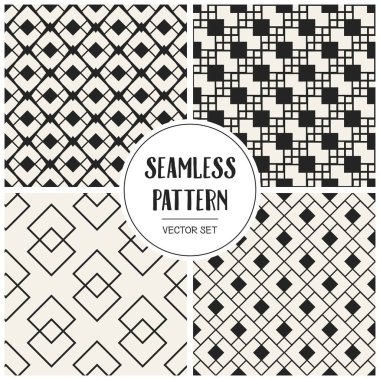 Tek renkli geometrik desen.