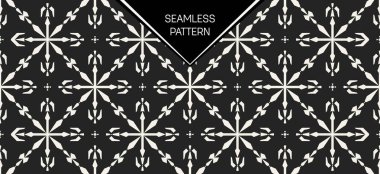 Tek renkli geometrik desen.