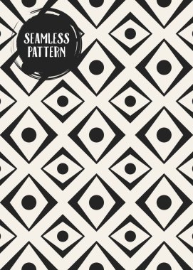 Tek renkli geometrik desen.