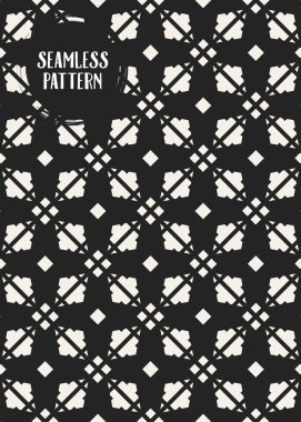 Tek renkli geometrik desen.