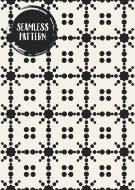 Tek renkli geometrik desen.