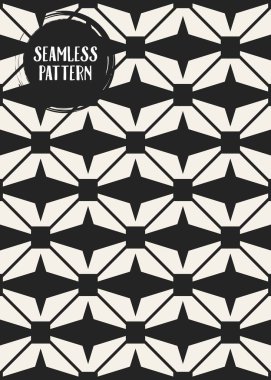 Tek renkli geometrik desen.