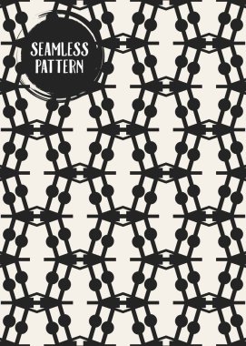 Tek renkli geometrik desen.