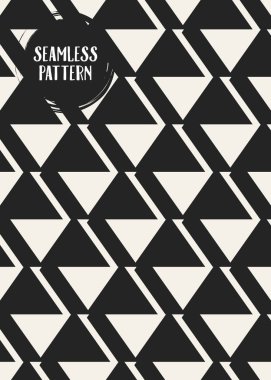 Tek renkli geometrik desen.