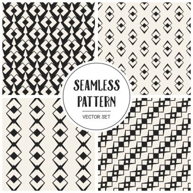 Tek renkli geometrik desen.