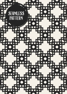 Tek renkli geometrik desen.