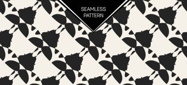 Tek renkli geometrik desen.