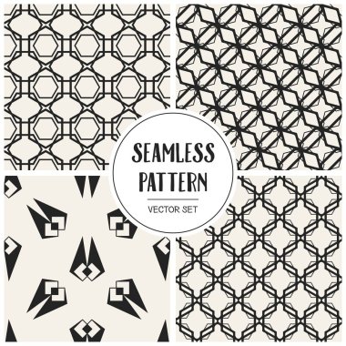 Tek renkli geometrik desen.