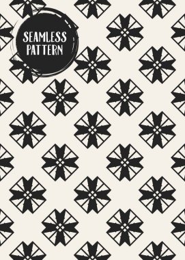 Tek renkli geometrik desen.