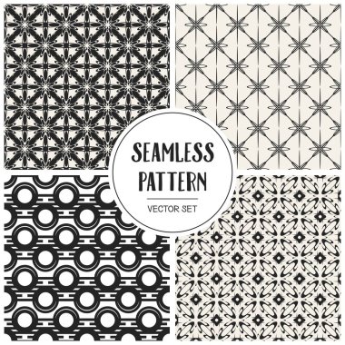 Tek renkli geometrik desen.