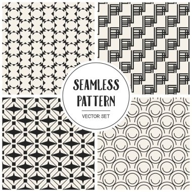 Tek renkli geometrik desen.