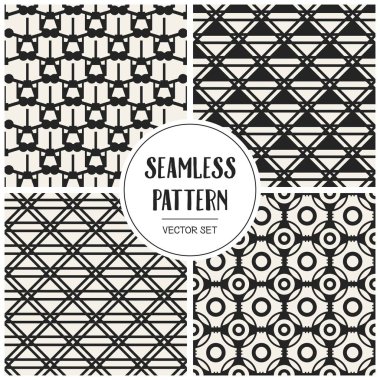 Tek renkli geometrik desen.