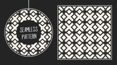 Tek renkli geometrik desen.