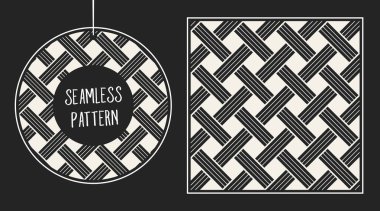 Tek renkli geometrik desen.