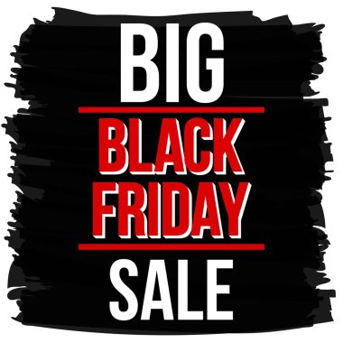 Soyut vektör kara Cuma satış planı. Sanat şablonu tasarımı, liste, sayfa, taklit broşür stili, afiş, fikir, kapak, kitap, boş, kart, reklam, poster, rozet.