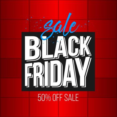 Soyut vektör kara Cuma satış planı. Sanat şablonu tasarımı, liste, sayfa, taklit broşür stili, afiş, fikir, kapak, kitap, boş, kart, reklam, poster, rozet.