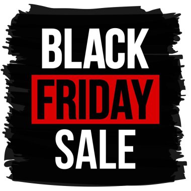 Soyut vektör kara Cuma satış planı. Sanat şablonu tasarımı, liste, sayfa, taklit broşür stili, afiş, fikir, kapak, kitap, boş, kart, reklam, poster, rozet.