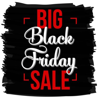 Soyut vektör kara Cuma satış planı. Sanat şablonu tasarımı, liste, sayfa, taklit broşür stili, afiş, fikir, kapak, kitap, boş, kart, reklam, poster, rozet.