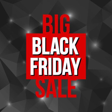 Soyut vektör kara Cuma satış planı. Sanat şablonu tasarımı, liste, sayfa, taklit broşür stili, afiş, fikir, kapak, kitap, boş, kart, reklam, poster, rozet.