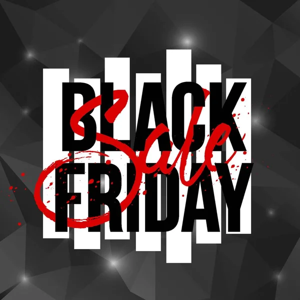 Abstract vector black friday sale layout background. For art template design, list, page, mockup brochure style, banner, idea, cover, booklet, print, flyer, book, blank, card, ad, sign, poster, badge. — Stock Vector