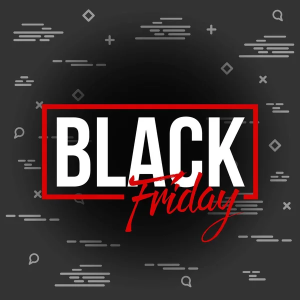 Abstrakter Vektor Black Friday Sale Layout Hintergrund. Für Art Template Design, Liste, Seite, Mockup Broschüre Stil, Banner, Idee, Cover, Booklet, Druck, Flyer, Buch, Blanko, Karte, Anzeige, Schild, Plakat, Abzeichen. — Stockvektor