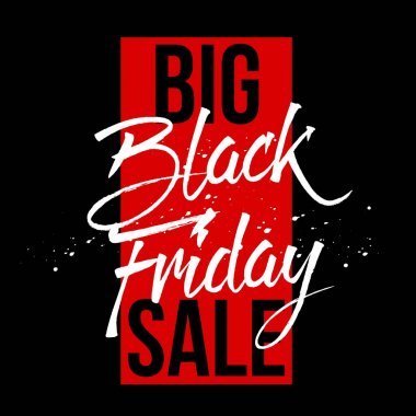 Soyut vektör kara Cuma satış planı. Sanat şablonu tasarımı, liste, sayfa, taklit broşür stili, afiş, fikir, kapak, kitap, boş, kart, reklam, poster, rozet.