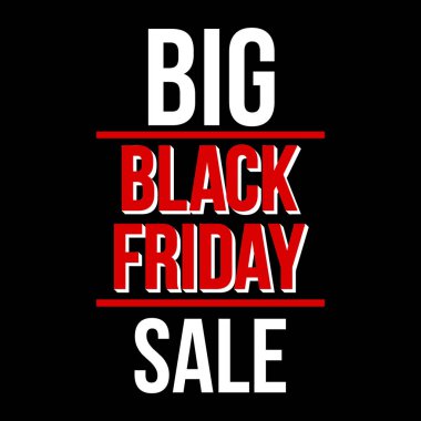 Soyut vektör kara Cuma satış planı. Sanat şablonu tasarımı, liste, sayfa, taklit broşür stili, afiş, fikir, kapak, kitap, boş, kart, reklam, poster, rozet.