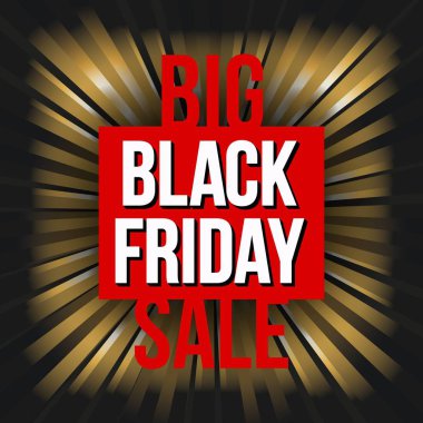 Soyut vektör kara Cuma satış planı. Sanat şablonu tasarımı, liste, sayfa, taklit broşür stili, afiş, fikir, kapak, kitap, boş, kart, reklam, poster, rozet.