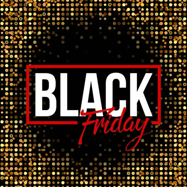 Abstrakter Vektor Black Friday Sale Layout Hintergrund. Für Art Template Design, Liste, Seite, Mockup Broschüre Stil, Banner, Idee, Cover, Booklet, Druck, Flyer, Buch, Blanko, Karte, Anzeige, Schild, Plakat, Abzeichen. — Stockvektor