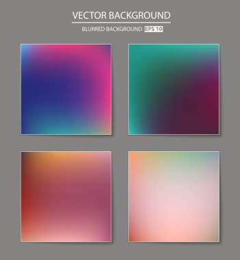 çok renkli arka plan bulanık kümesi.