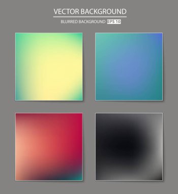 çok renkli arka plan bulanık kümesi.