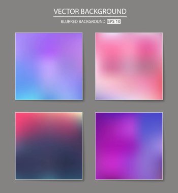 çok renkli arka plan bulanık kümesi.