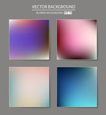 çok renkli arka plan bulanık kümesi.