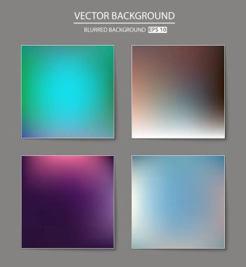 çok renkli arka plan bulanık kümesi.