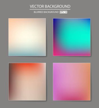 çok renkli arka plan bulanık kümesi.