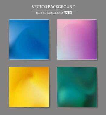 çok renkli arka plan bulanık kümesi.