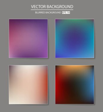 çok renkli arka plan bulanık kümesi.