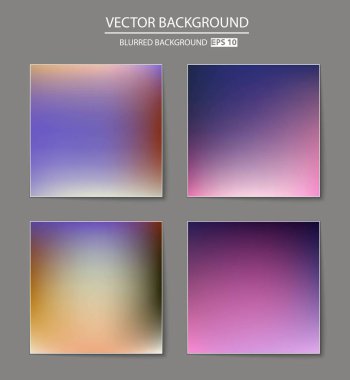 çok renkli arka plan bulanık kümesi.