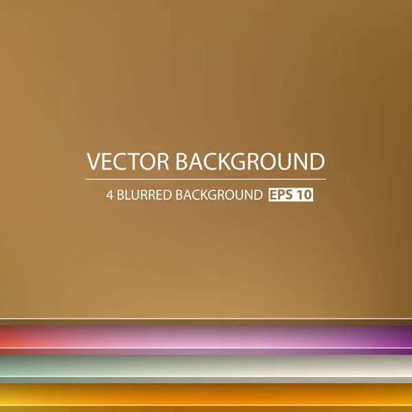Multicolored blurred background set. — Stock Vector