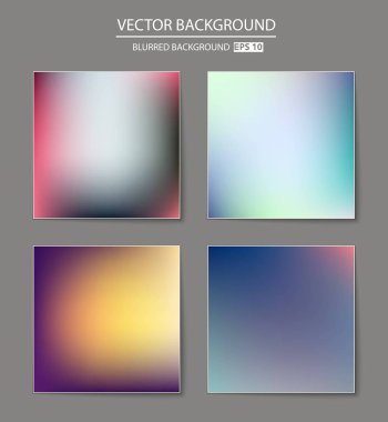 çok renkli arka plan bulanık kümesi.