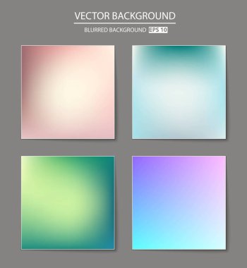 çok renkli arka plan bulanık kümesi.