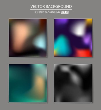 çok renkli arka plan bulanık kümesi.