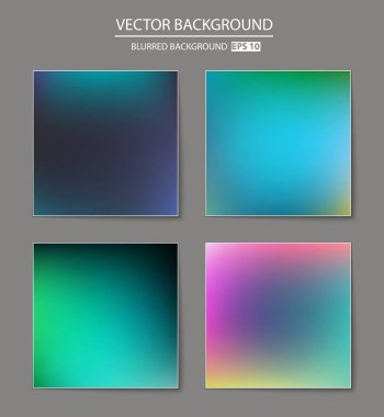 çok renkli arka plan bulanık kümesi.