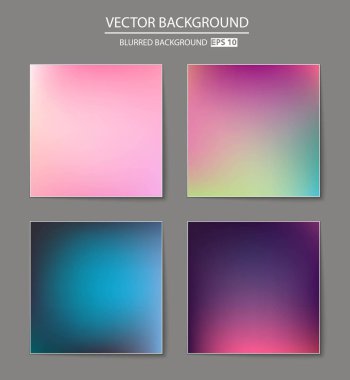 çok renkli arka plan bulanık kümesi.