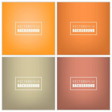 Soyut Yaratıcı konsept vektörü çok renkli bulanık arkaplan seti. Web ve Mobil Uygulamalar için, sanat örnekleme şablonu tasarımı, iş bilgileri ve sosyal medya, modern dekorasyon