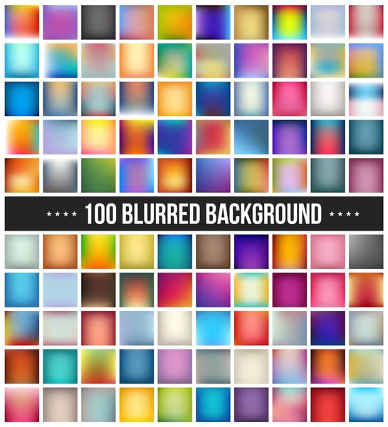 Abstract Creative concept background set