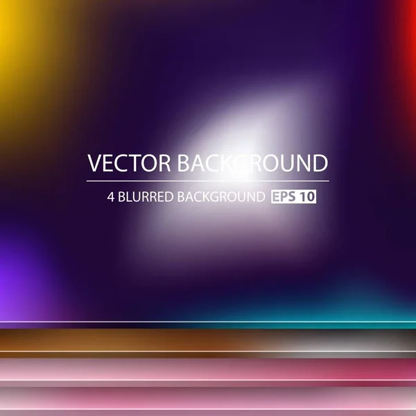 Multicolored background set. — Stock Vector