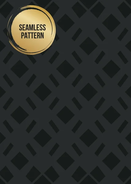 Абстрактная концепция векторного монохромного геометрического узора. Темно-синий , — стоковый вектор